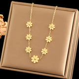 DAISY DROP NECKLACE