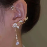 FLORAL CUFF EARRINGS