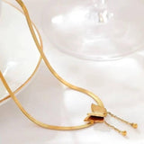 GOLDEN WINGS NECKLACE