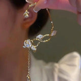 FLORAL CUFF EARRINGS